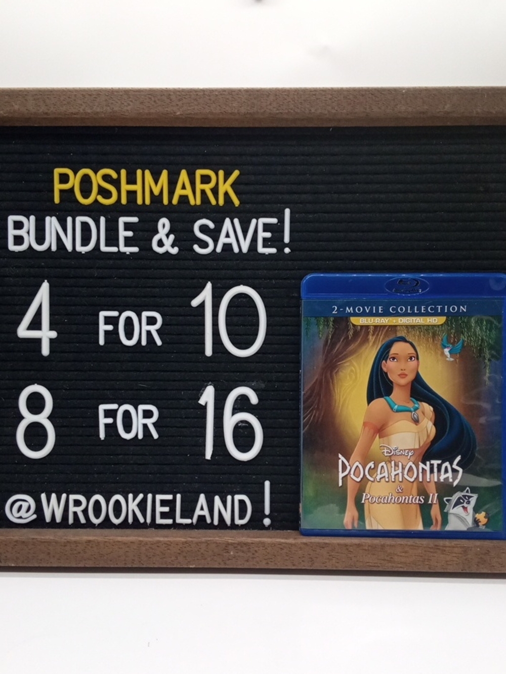 Disney Pocahontas & Pocahontas Blu-Ray#64